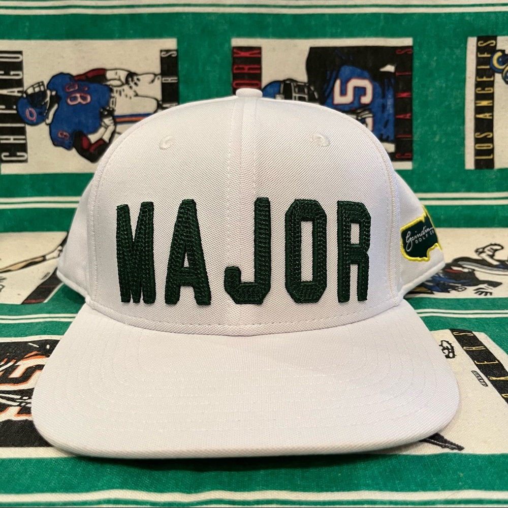 Grindin Golf Company MAJOR Snap Back Hat Cap SOLD OUT Online